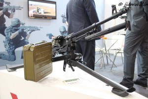 Arsenal MG-1MS 7.62x51mm machine gun on tripod