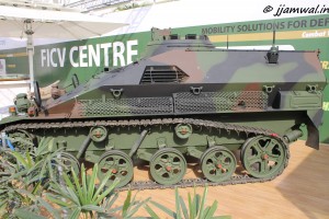 Wiesel like vehicle in TATA pavilion