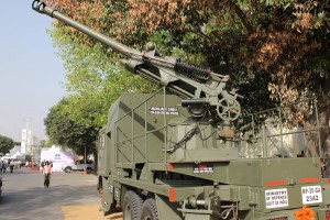 Truck Mounted 105mm gun