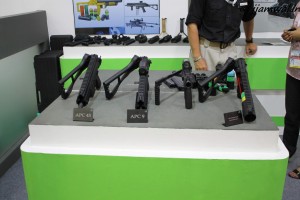 B&T APC45, APC9, MP9 sub-machine guns and GL-06 Grenade Launcher