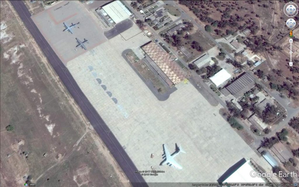 PAF Mushaf, PAF Mushaf, Some transport aircraft parked in open