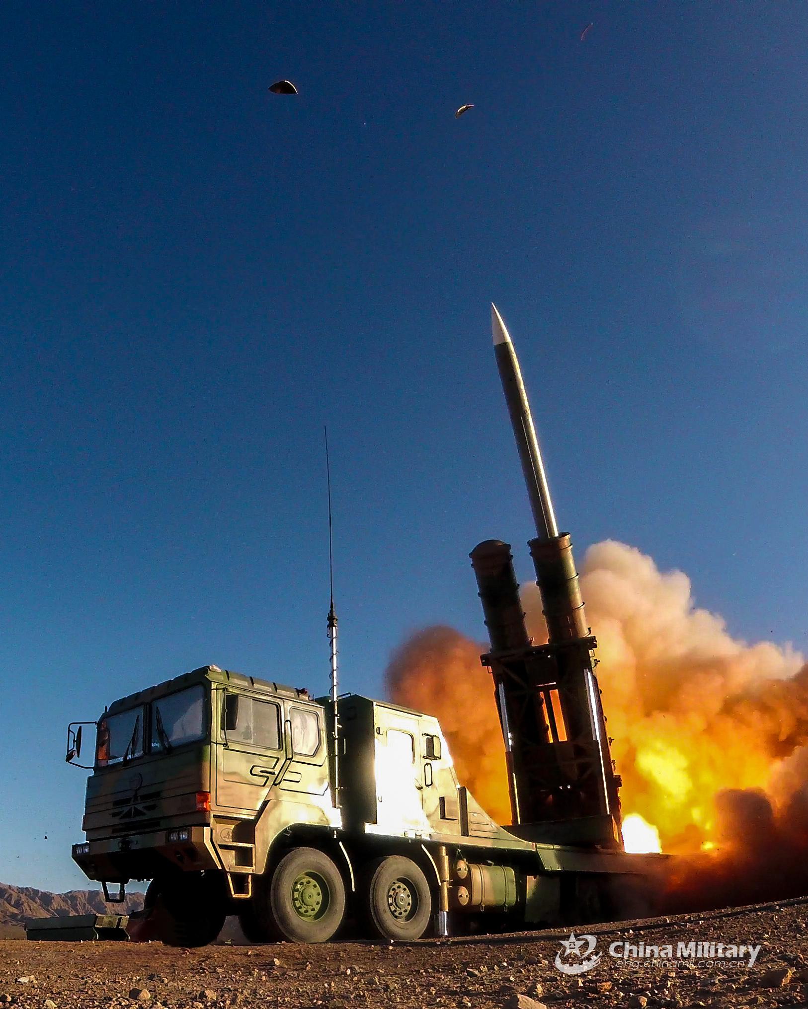 SAM firing exercise, Central Theater Command