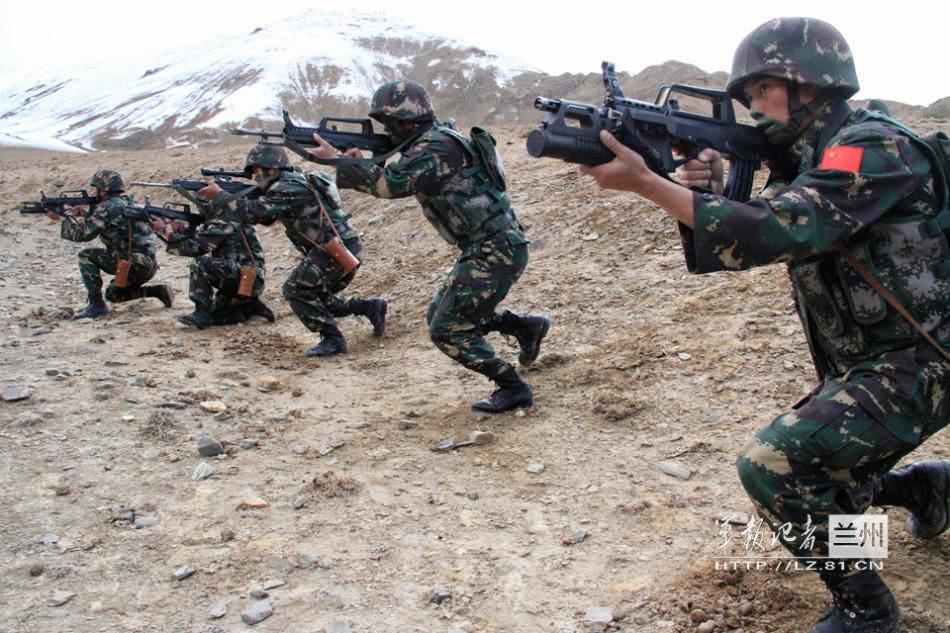 IMAGE 4: Xinjiang Military Region Special forces training