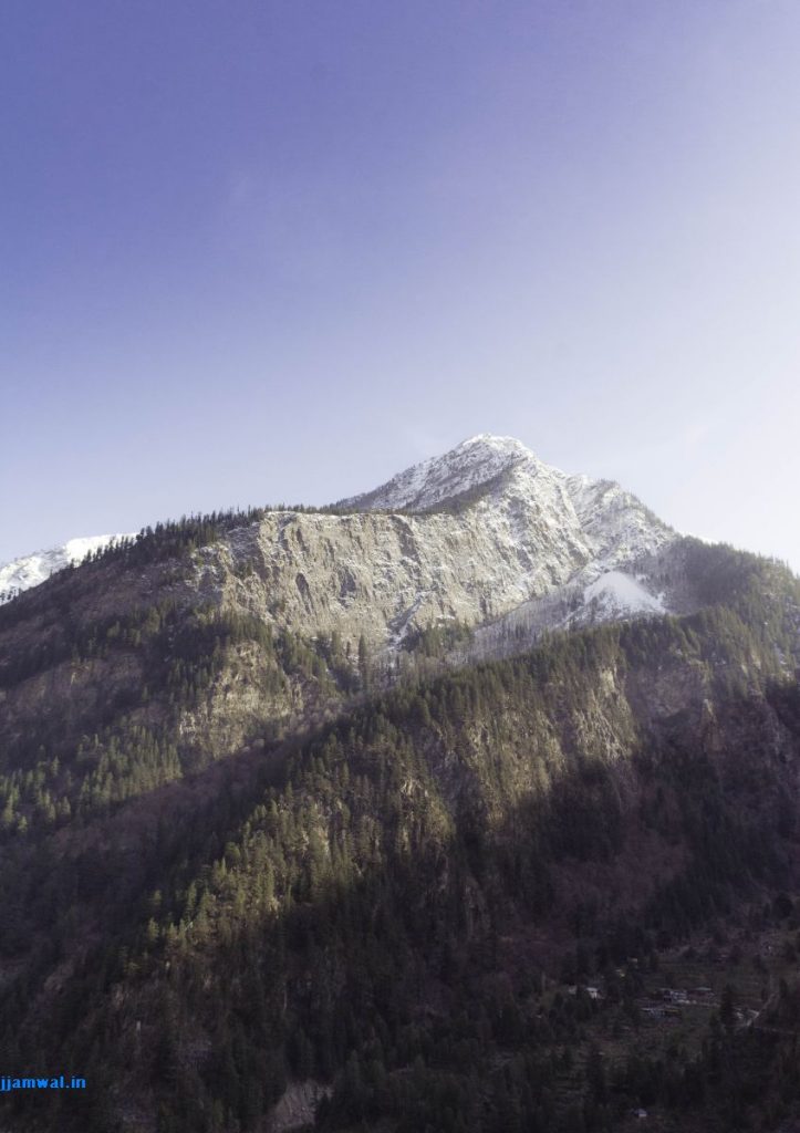 A beautiful mountain somewhere around Karcham