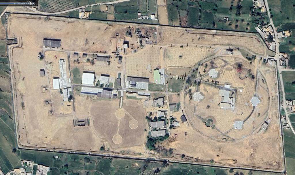 Pakistani SAM site upgrades going on
