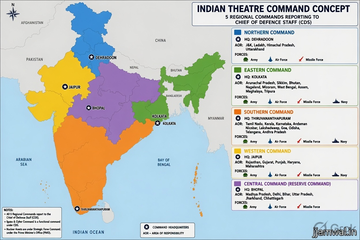 Alternate Indian Theatre Command concept.